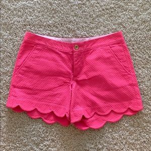 pink shorts